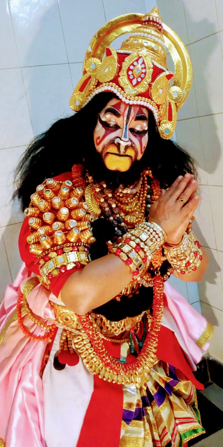 T N Jyothi Kalasa - Woman Yakshagana Artist